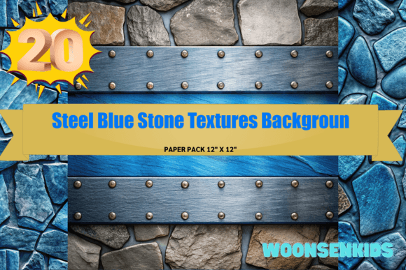 Beautiful Steel Blue Stone Textures Background Watercolor Png Kdp Digital Paper: A Practical Resource for Designers and Self-Publishers