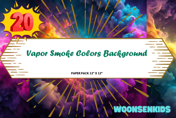 Beautiful Vapor Smoke Colors Background Watercolor Png Kdp Digital Paper: Strategic Design for Thoughtful Creators