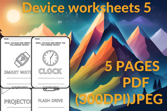 Bridging Digital and Creative Learning: How Device Worksheets and Coloring Worksheets Shape Modern Education