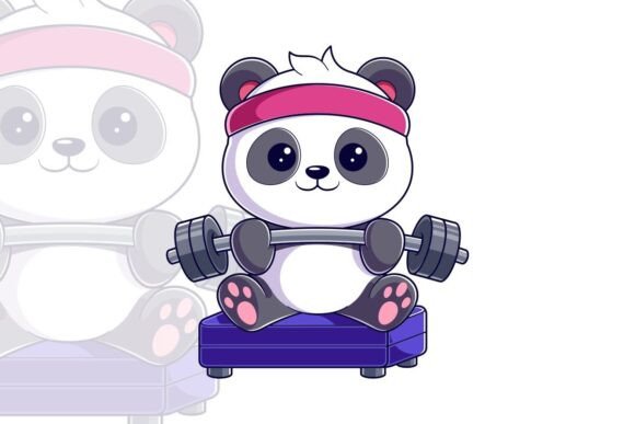 Cute Panda Is Working Out Gym: Why a Playful Fitness Concept Can Drive Serious Results