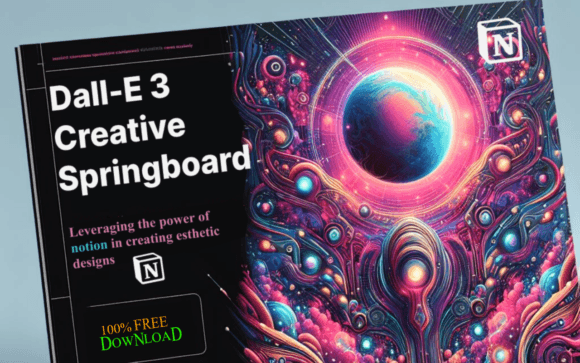 DALL-E 3 Creative Springboard: Free Font for Bold Ideas