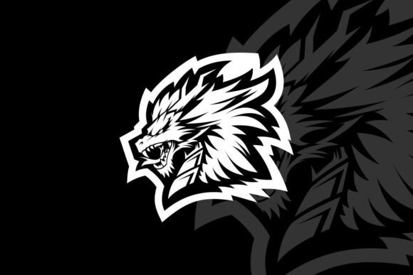 Dragon Head, Mascot Esport Logo Design: Forging a Fearsome Brand Identity