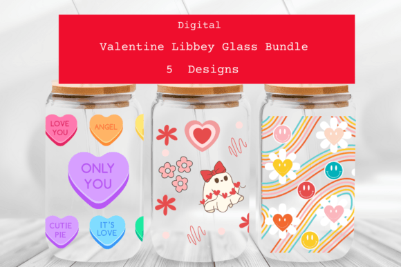 Evaluating the Valentines Libbey Glass Can SVG for DIY Custom Gifts and Decor