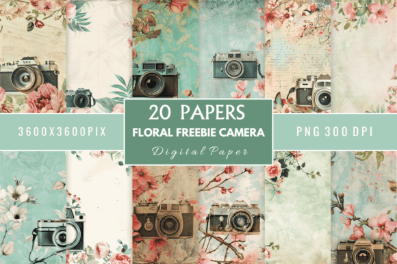 Exploring Floral Freebie Camera Digital Paper: What It Offers and How It Fits Your Projects