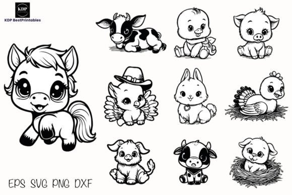 Farm Animals SVG Bundle for Creators: A Practical Look at Cute Animal Vector Assets