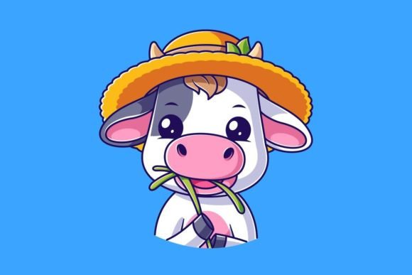 Leveraging a Cute Cow Wearing a Straw Hat as a Strategic Brand Asset