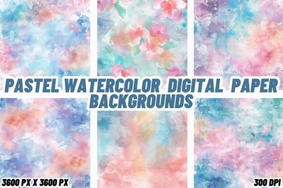 Pastel Watercolor Digital Paper: A Practical Creative Tool for Everyday Projects