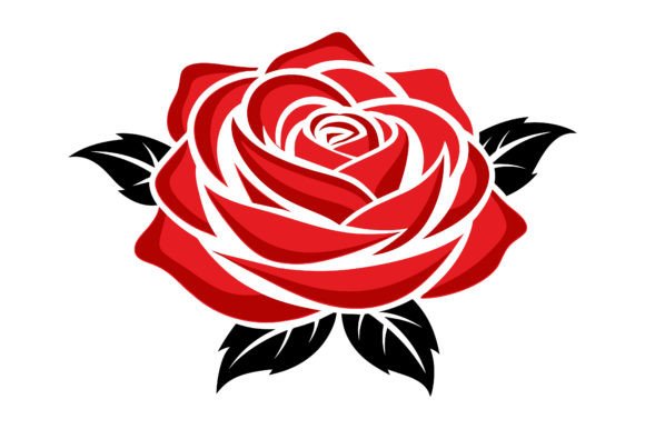 Rose Flower Line Art Drawing Vector: Design Guide