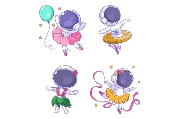 The Allure of a Cute Astronaut Dancing, Cartoon Style: Movement, Emotion, and Endless Possibilities