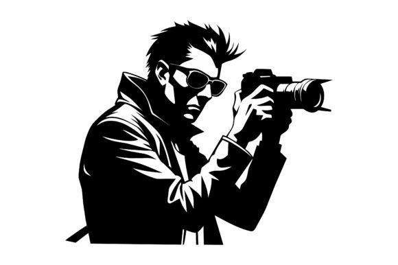The Art and Impact of the Photographer Striking Stylish Pose