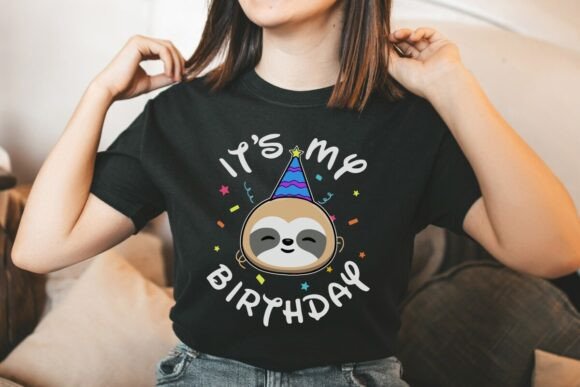 The Art of the Sloth Birthday T-Shirt Design: Why Slow and Steady Wins the Party