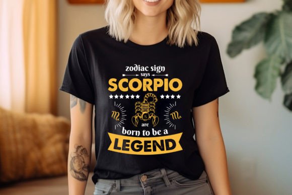 The Convergence of Astrology, AI, and On-Demand Apparel: Understanding Scorpio Zodiac T-shirt Design AI, PNG