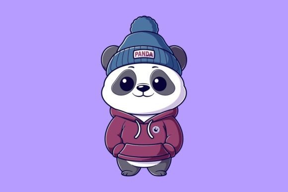 The Cultural and Commercial Significance of a Cute Panda Wearing a Maroon Hoodie