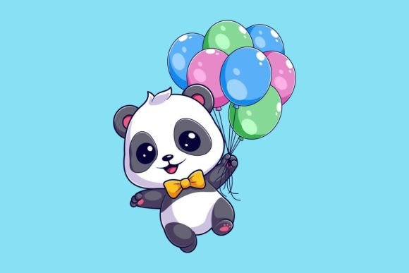 The Magic of a Cute Panda Floating with Balloons: Art, Symbolism, and Modern Appeal