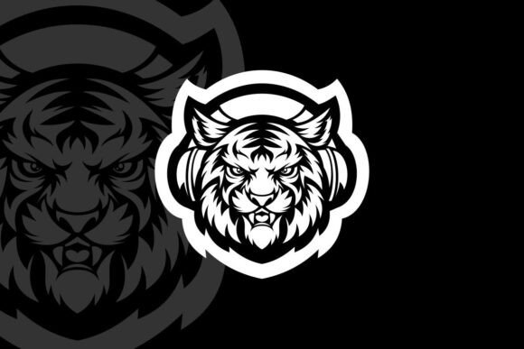 The Tiger with Headphone Mascot Character: A New Symbol of Focus and Digital Identity