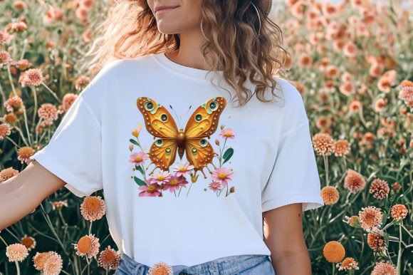 Vibrant Butterfly Clipart