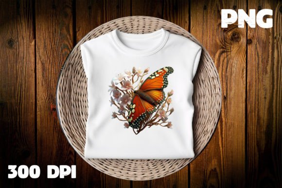 Vibrant Butterfly Clipart PNG Design