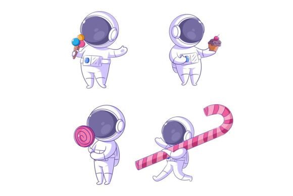 Why the Cute Astronaut with Candy, Cartoon Style Is Capturing More Than Just Kids’ Imaginations