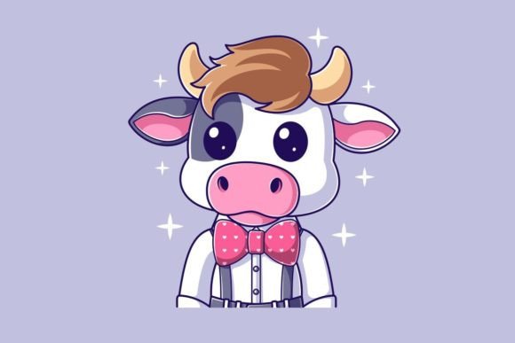 Why the Cute Cow Wearing a Pink Tie Has Become an Unexpected Style Icon