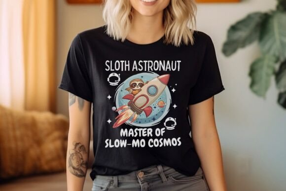 Why the Sloth Astronaut T-Shirt Design Resonates