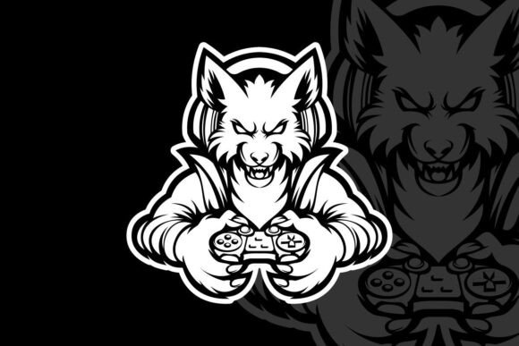 Wolf Mascot Esport Illustration: A Visual Icon for Competitive Gaming
